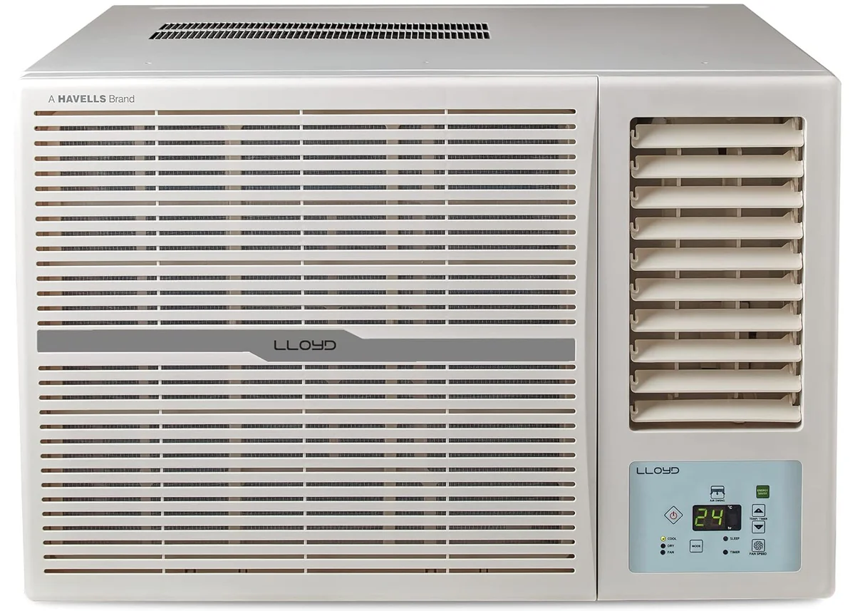 Lloyd GLW12D2FESSW 1.0 Ton 2 Star Fixed Speed Window AC (100% Copper)