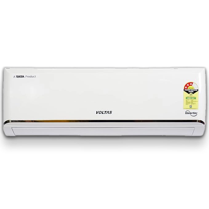 Voltas 1.5 Ton 3 Star Inverter Split AC (Copper, 4-in-1 Adjustable Mode, Anti-dust Filter, 2024 Model, ‎183V VECTRA ZEN SILVER, White)